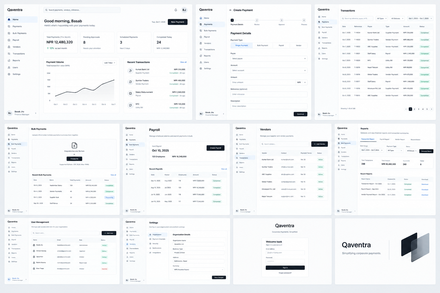 Meet Qaventra: corporate payments without the busywork — One Platform for Your Corporate Payments